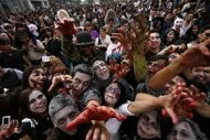 zombie,organizzatori,stranezza dal mondo,partecipanti,evento annuale,